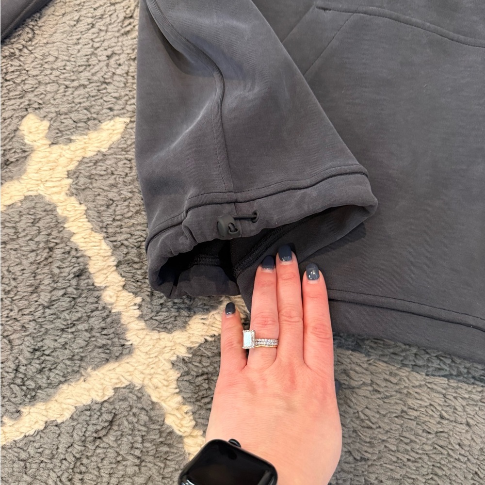 lululemon athletica Charcoal Gray Half-Zip Pullover - Picture 6 of 16